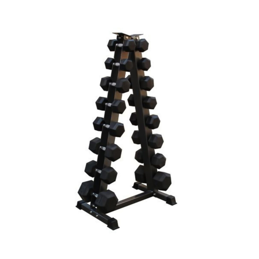 Hantelpaket 8 par 1-20kg inkl ställ