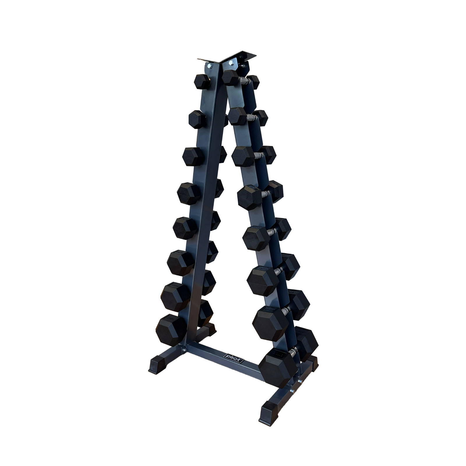 Hantelpaket 8 par 1-20kg inkl ställ