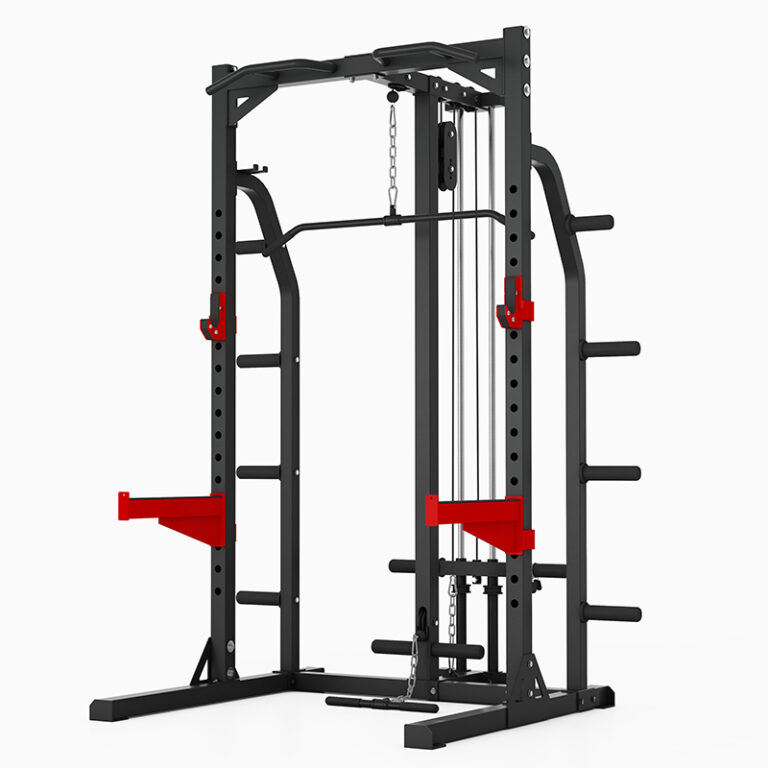 powerrack med latsdrag
