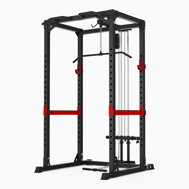 powerrack med latsdrag