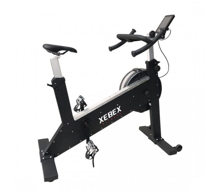 xebex svart spinningcykel från sidan