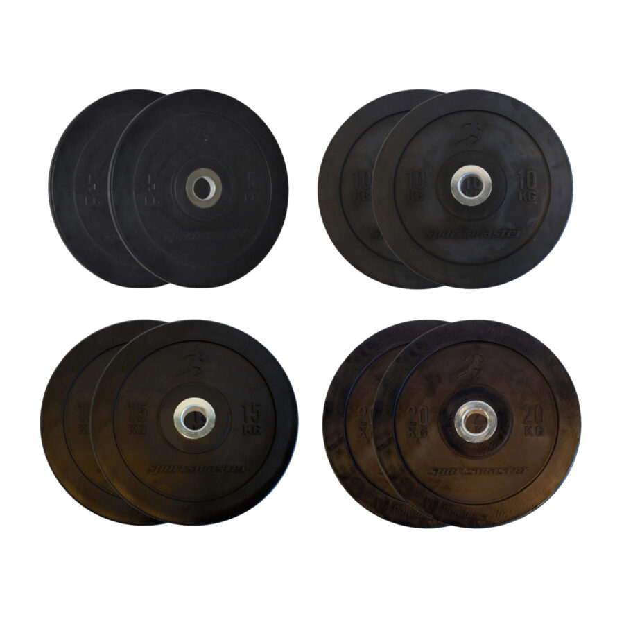 Bumper Plate viktpaket 100kg
