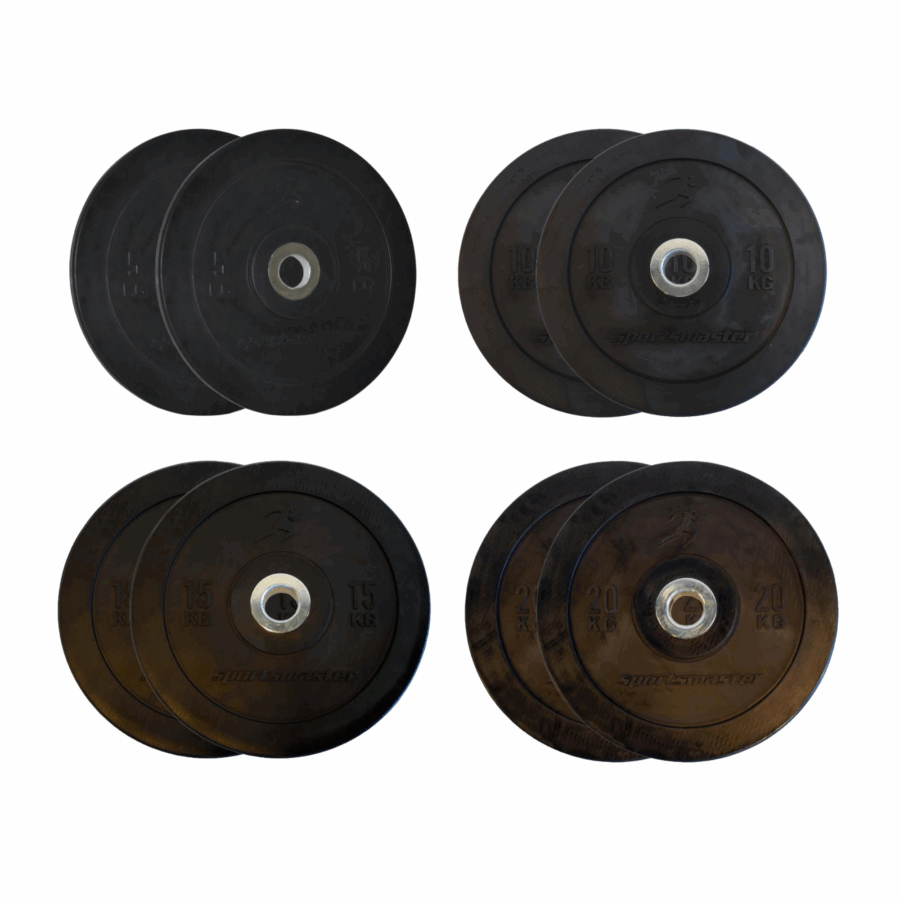 Bumper Plate viktpaket 100kg